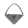 Saffiano Triangle With Crystals 25 cm