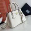 Double Saffiano Creme 25 cm - Image 3