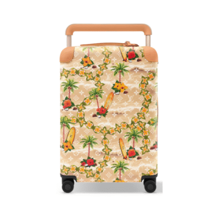 Travel Aluminum Suitcase Creme