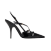 Slingback-Pumps mit Schnalle