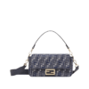 FF-Tasche aus DarkBlueer Chenille  15cm
