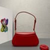 Leder-Schultertasche Red 24 cm - Image 3