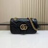 GG Marmont Black/GoldBrown 26 cm - Image 2