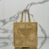 Crochet Tote Beige 38 cm - Image 3