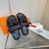 Cyprus Sandals Black mit Reden Rändern - Image 5