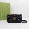 GG Marmont Mini Black 22 cm - Image 3