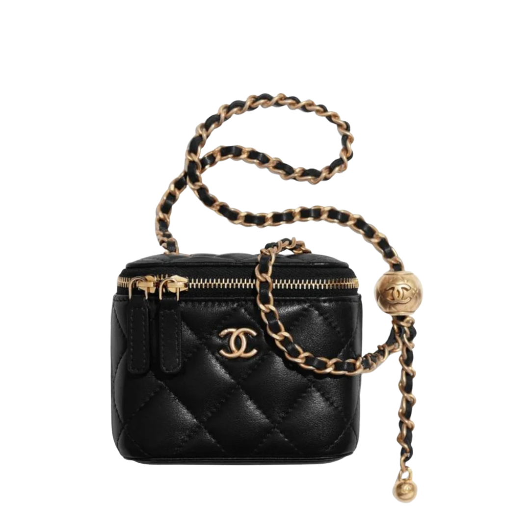 BAGS - New Products 1.0 - 2025-08-05T163742.383 Classic Black/Gold 11 cm - Image 1