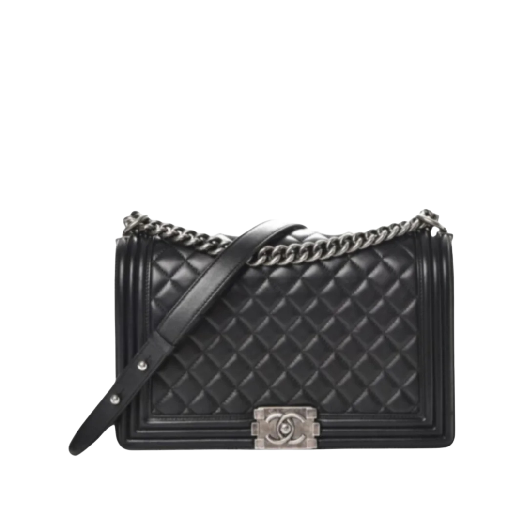 BAGS - New Products 1.0 - 2025-08-05T175831.968 Boy Old Black/Silvern 28 cm - Image 1