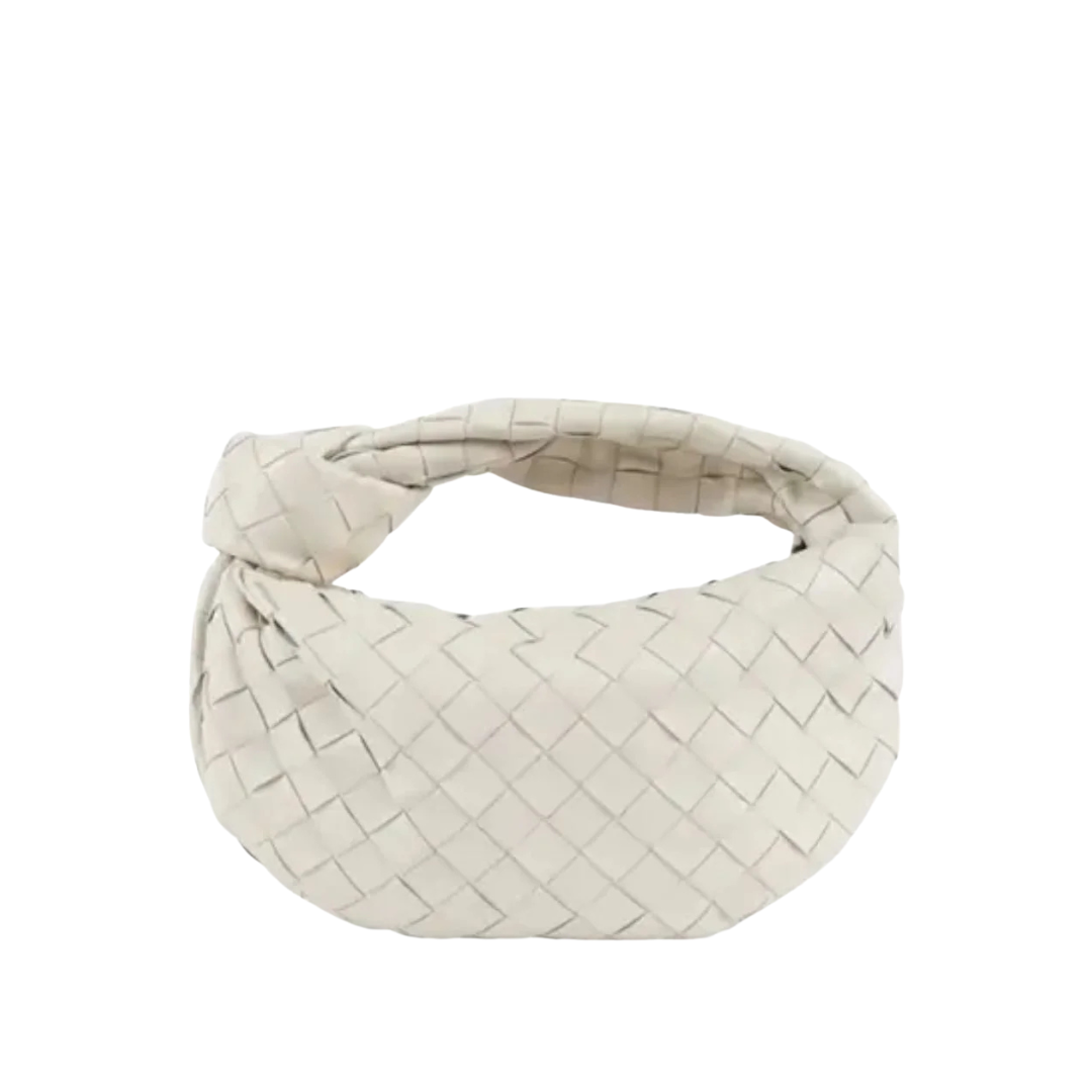 BAGS - New Products 1.0 Intrecciato White 28,4 cm - Image 1