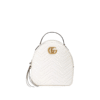 GG Marmont Backpack White 23 cm