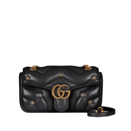 GG Marmont Black 26 cm
