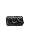 GG Marmont Black/Silver 22 cm
