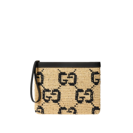 Clutch Natur/Black 29 cm