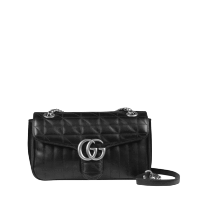 GG Marmont Black/Silbrig 26 cm