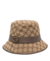 Canvas Bucket Hat Brown