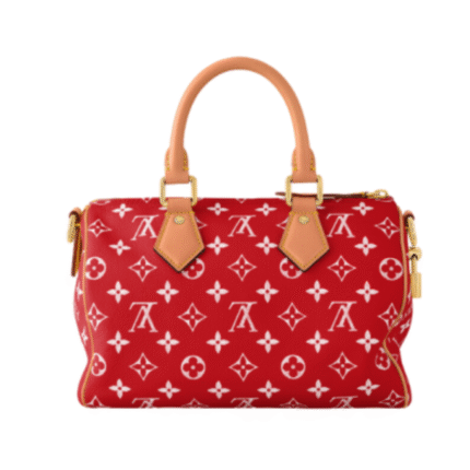 Speedy Monogram Red 25 cm