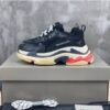 Triple S Black/White/Red - Image 2