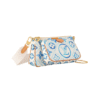 Multi Pochette Accessoires Creme/Blue 24 cm