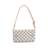 Damier Pochette White 23,5 cm