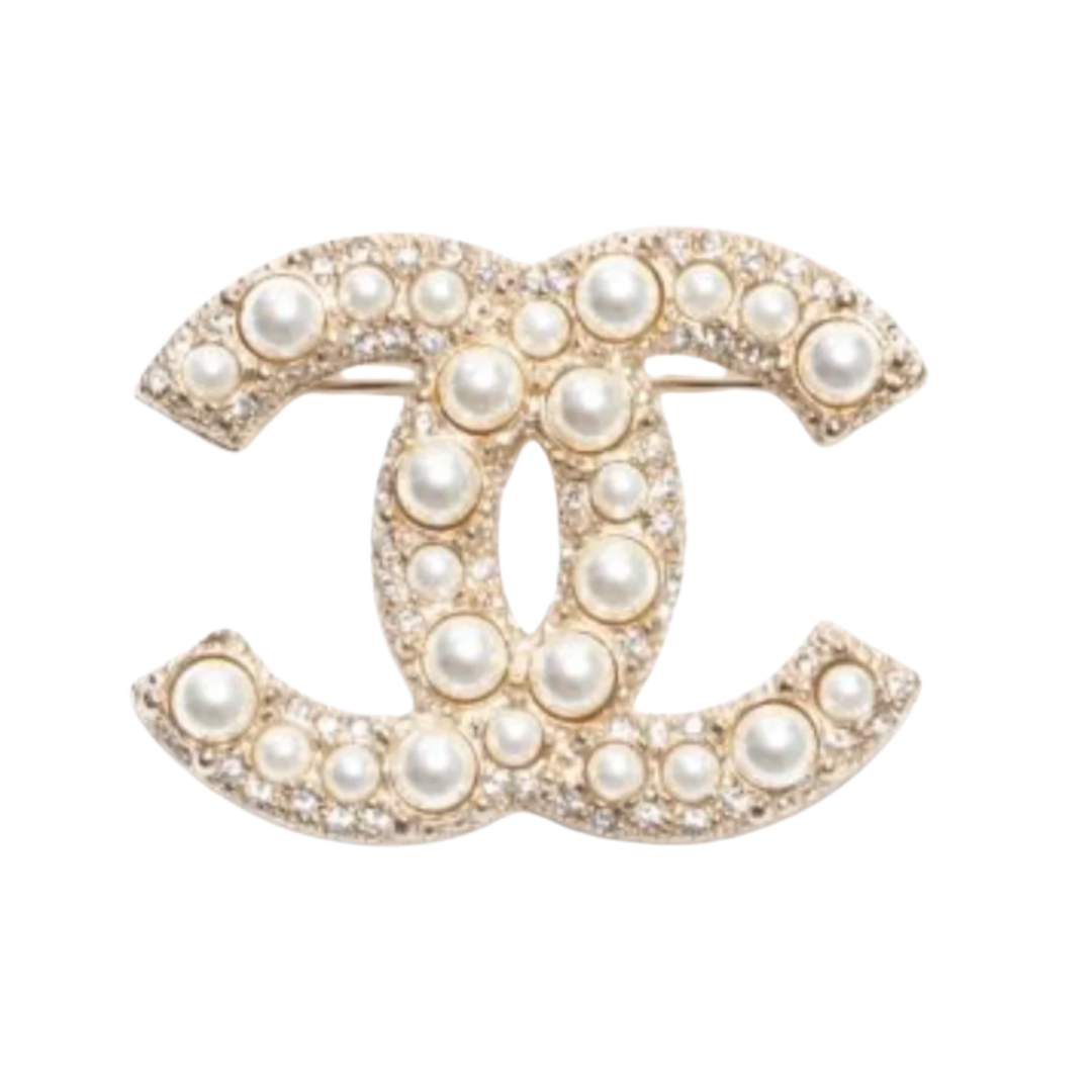 5 Brosche CC Pearl - Image 1