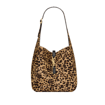 Le 5 a 7 Supple Small Pony Hair Leather 23 cm