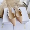 Slingback Flat Beige - Image 5