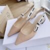 Slingback Flat Beige - Image 3
