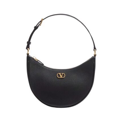 Grainy Kalbsleder Black 20cm