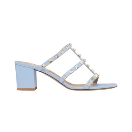 Rockstud Kalbsleder Azur 60cm