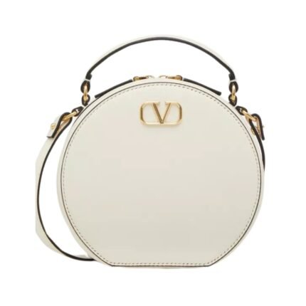 Kalbsleder Mini Bag Ivory 16cm