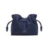 Clutch aus Nappaleder in AbyssBlue 18cm