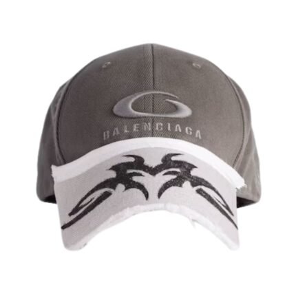 Visierkappe Grey/White