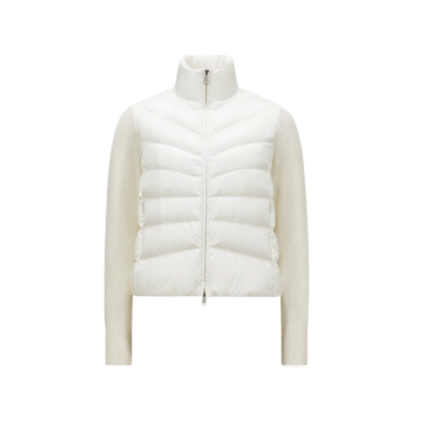 Gepolsterter Woll-Cardigan