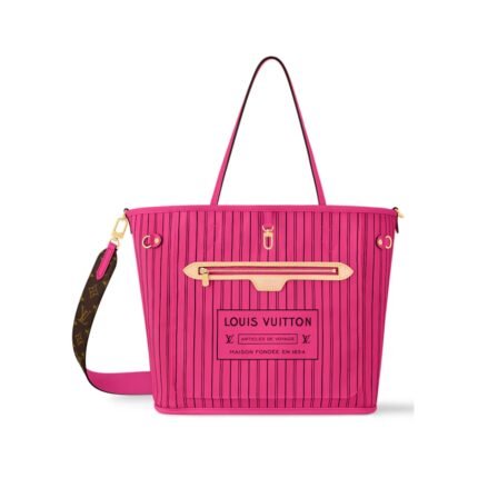 Bandoulière Inside Out MM Tote-Tasche in Light Pink 31cm