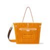 Bandoulière Inside Out MM Tote-Tasche in Jaune Safran 31cm