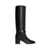 Garance Triomphe Strap High Boot in Kalbsleder