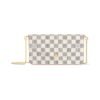 Félicie Damier Azur Canvas Clutch 21cm