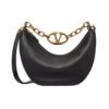 Kleine VLogo Moon Hobo Black 29cm