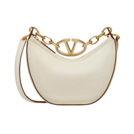 VLogo Moon Mini Hobo Ivory 20cm