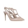 Rockstud Ankle Strap Pumps Puder 100cm - Image 2
