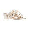 Rockstud Kalbsleder Light-Ivory 60cm - Image 2