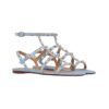 Rockstud Flach Kalbsleder Riemen Azur - Image 2