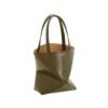Mini Puzzle Fold Tote Dark KhakiGreen 20 cm - Image 2