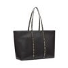 Rockstud grainiges Kalbsleder Black 37cm - Image 2