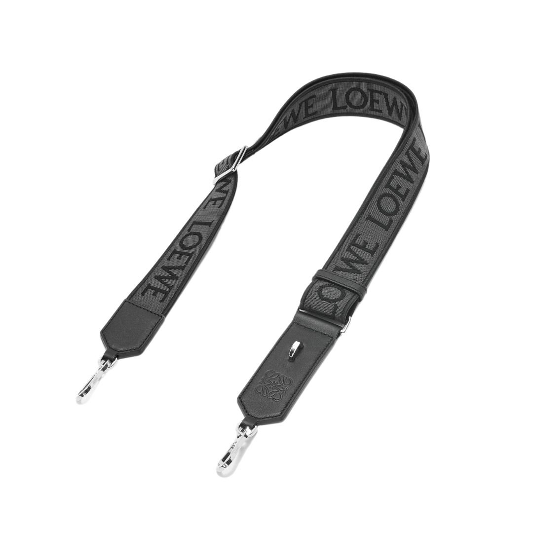 2 Anagram-Armband aus Jacquard und Kalbsleder - Image 1