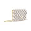 Félicie Damier Azur Canvas Clutch 21cm - Image 2