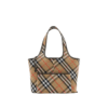 Check Tote Brown/Beige 39 cm - Image 3