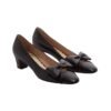 Bowow pumps in kidskin Black 45cm - Image 2