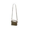 Tasche aus klassischem Kalbsleder in Dark-Khaki-Green 12.5cm - Image 3