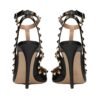 Rockstud Fersenriemen Pumpe Black 100cm - Image 3